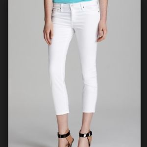 AG Adriano Goldschmied Cigarette Stilt Crop Pants